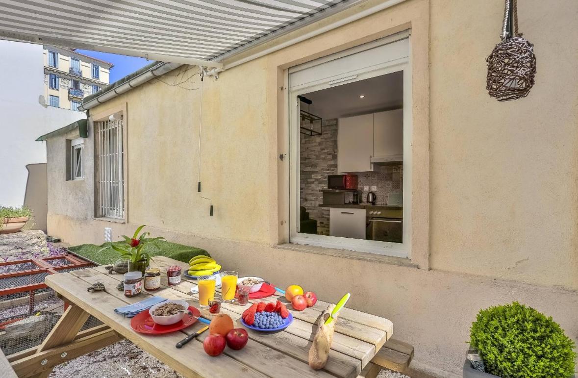 Le Refuge Avec Terrasse Et Jardin, En Plein Centre-Ville, Gare 5 Minutes A Pieds Ницца Экстерьер фото